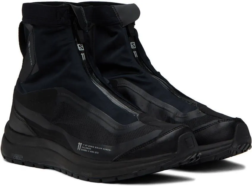 11 by Boris Bidjan Saberi Black Salomon Edition Bamba 2 High Sneakers