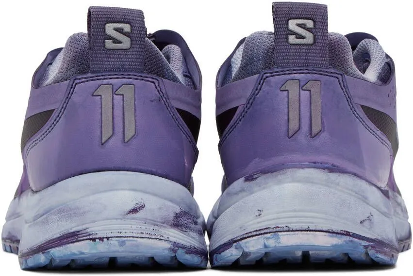 11 by Boris Bidjan Saberi Purple Salomon Edition Bamba 2 Low Sneakers