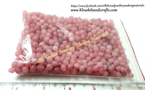 200 grams Pink Designer Beads for Jewellery making .Detash Sale DS24