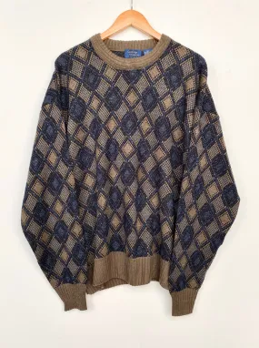 90s Grandad jumper (L)