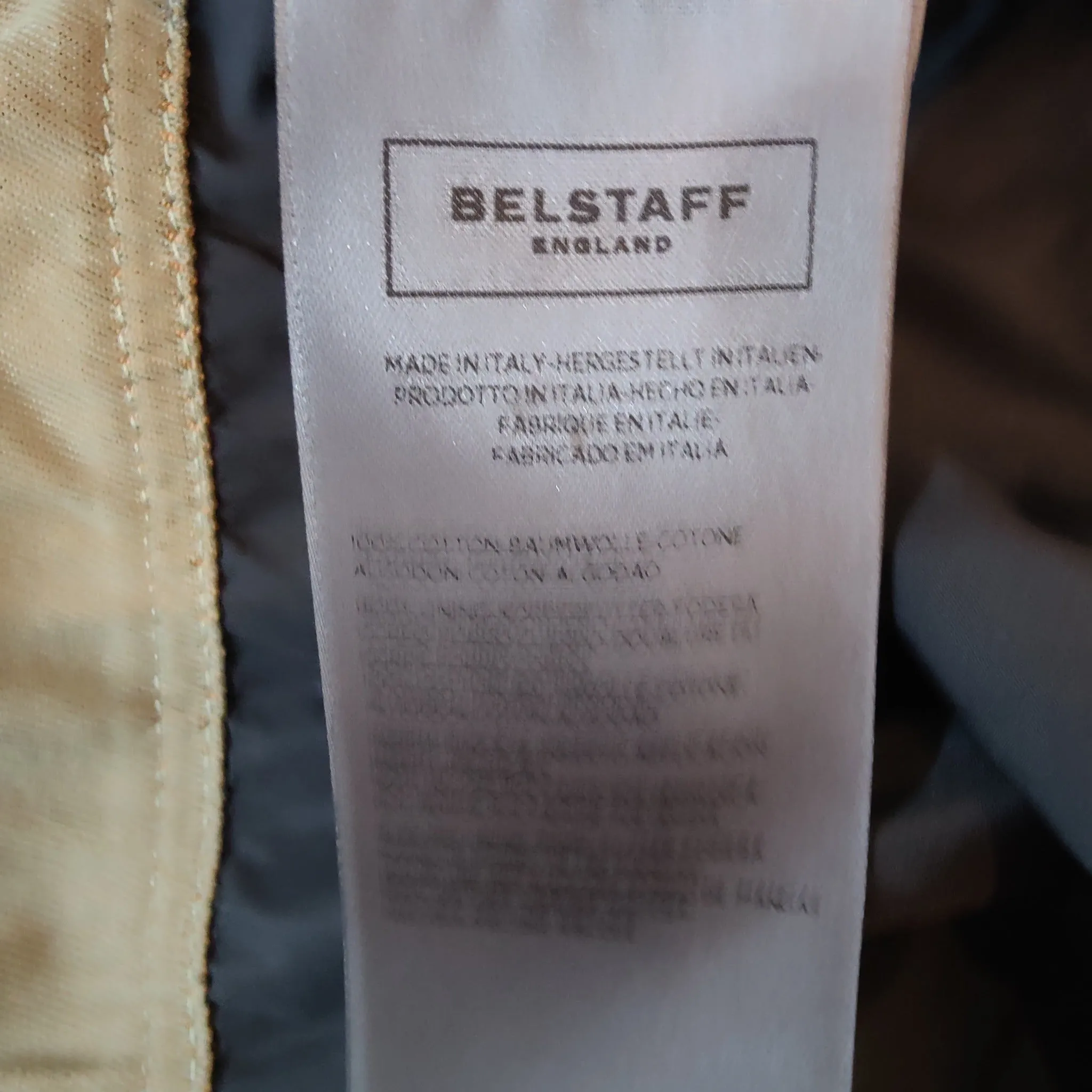 90th Anniversary Belstaff jacket Made in Italy