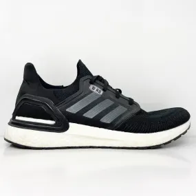 Adidas Mens Ultraboost 20 EF1043 Black Running Shoes Sneakers Size 12