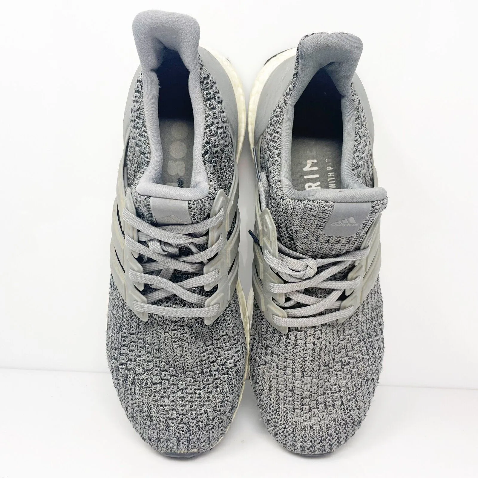 Adidas Mens UltraBoost 4.0 F36156 Gray Running Shoes Sneakers Size 9