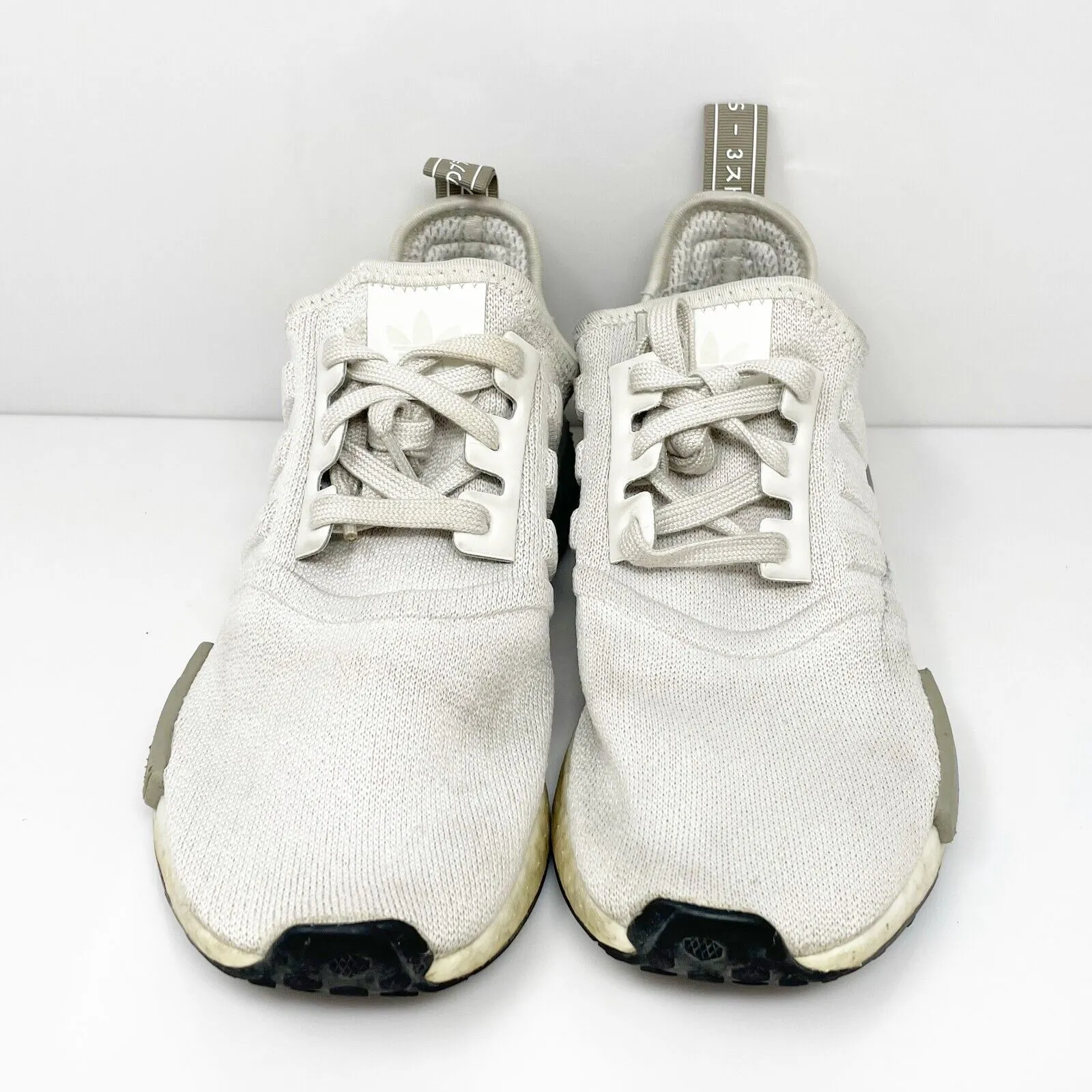 Adidas Womens NMD R1 EE5182 White Running Shoes Sneakers Size 8.5