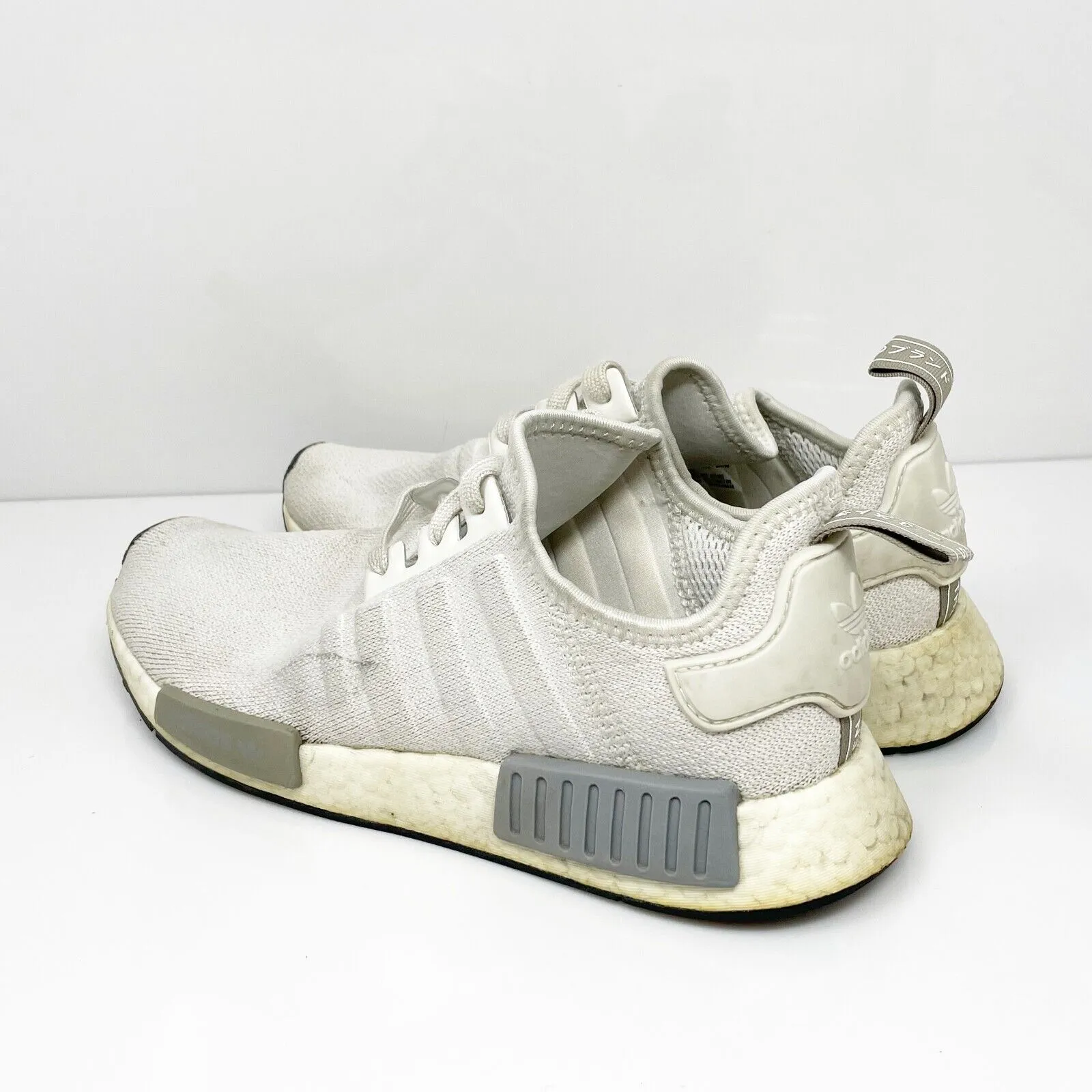 Adidas Womens NMD R1 EE5182 White Running Shoes Sneakers Size 8.5