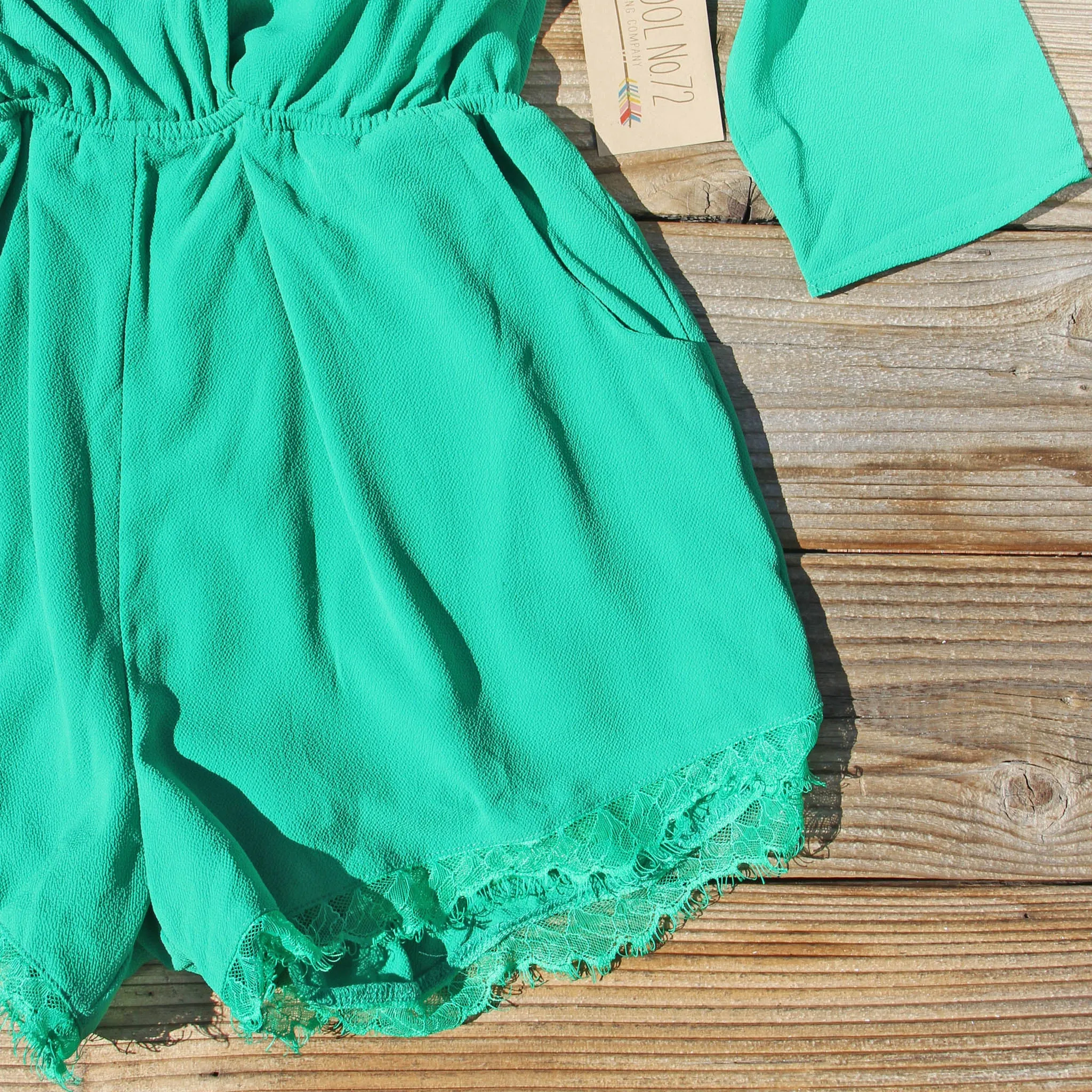 Agave Lace Romper