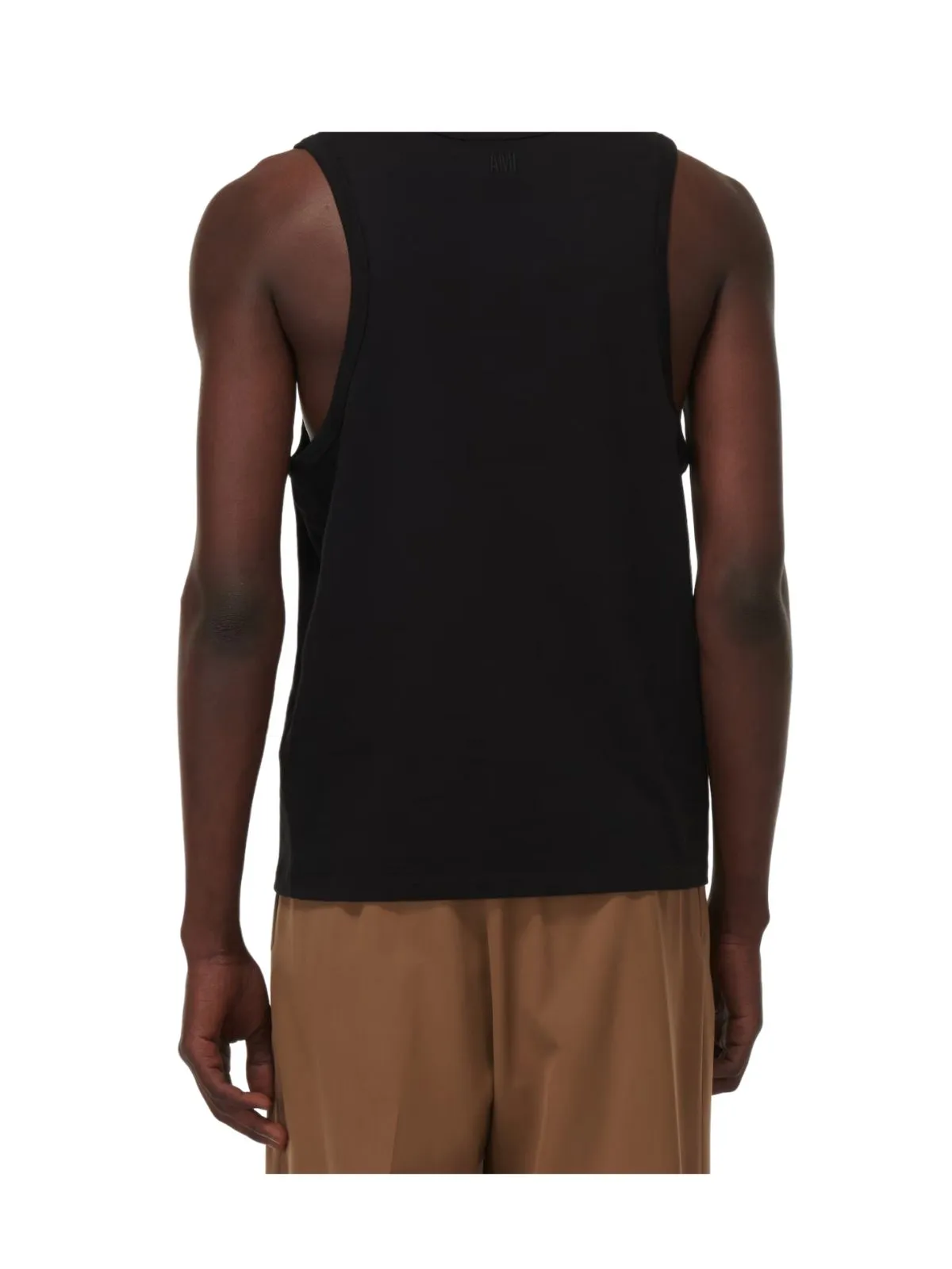 Ami Vest Logo Black-Red