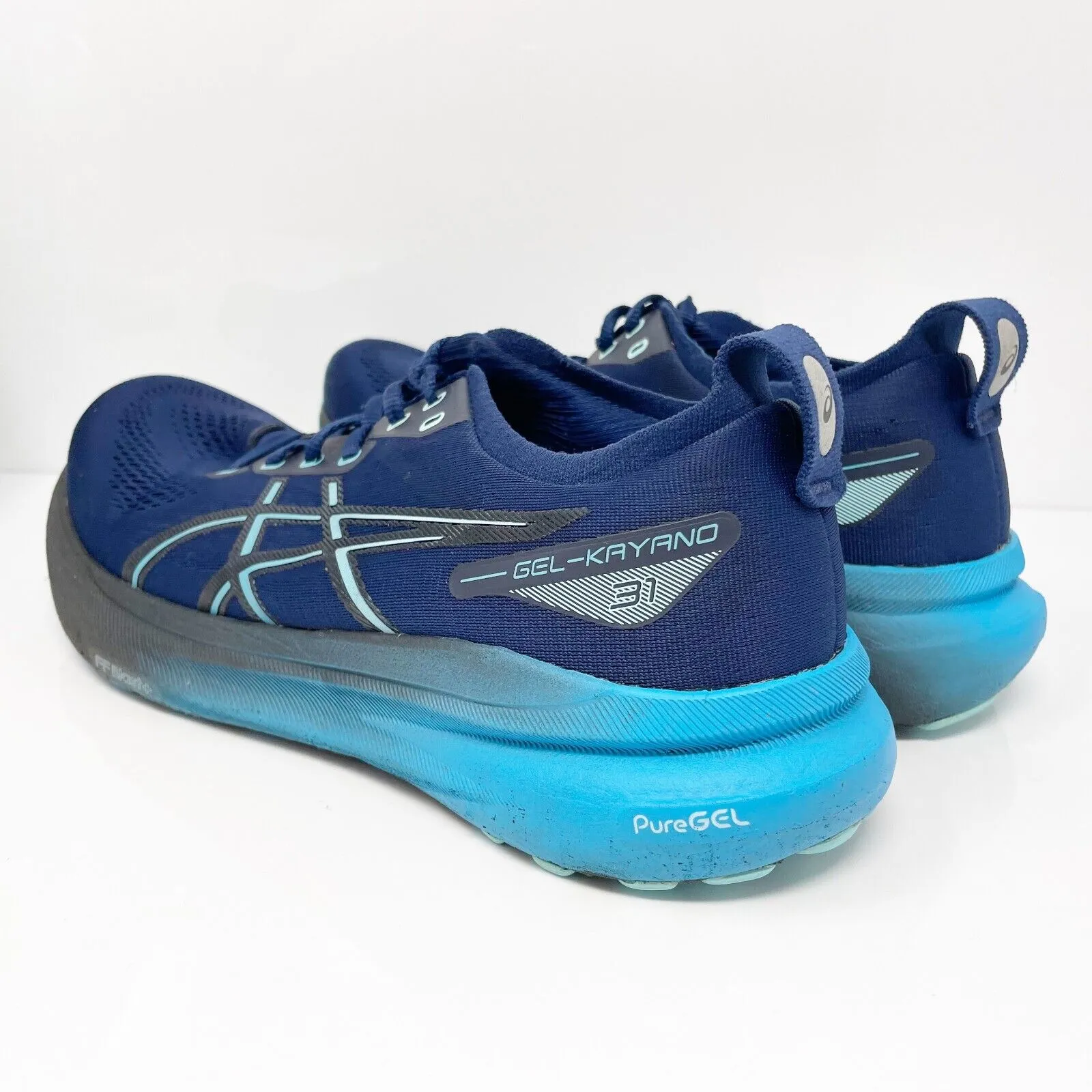 Asics Mens Gel Kayano 31 1011B867 Blue Running Shoes Sneakers Size 9.5