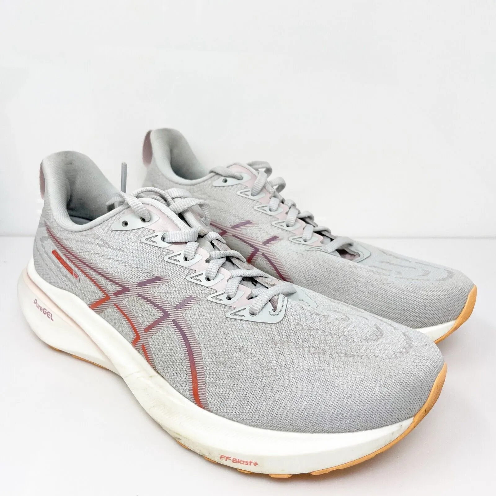 Asics Womens GT 2000 13 1012B667 Gray Running Shoes Sneakers Size 9 W