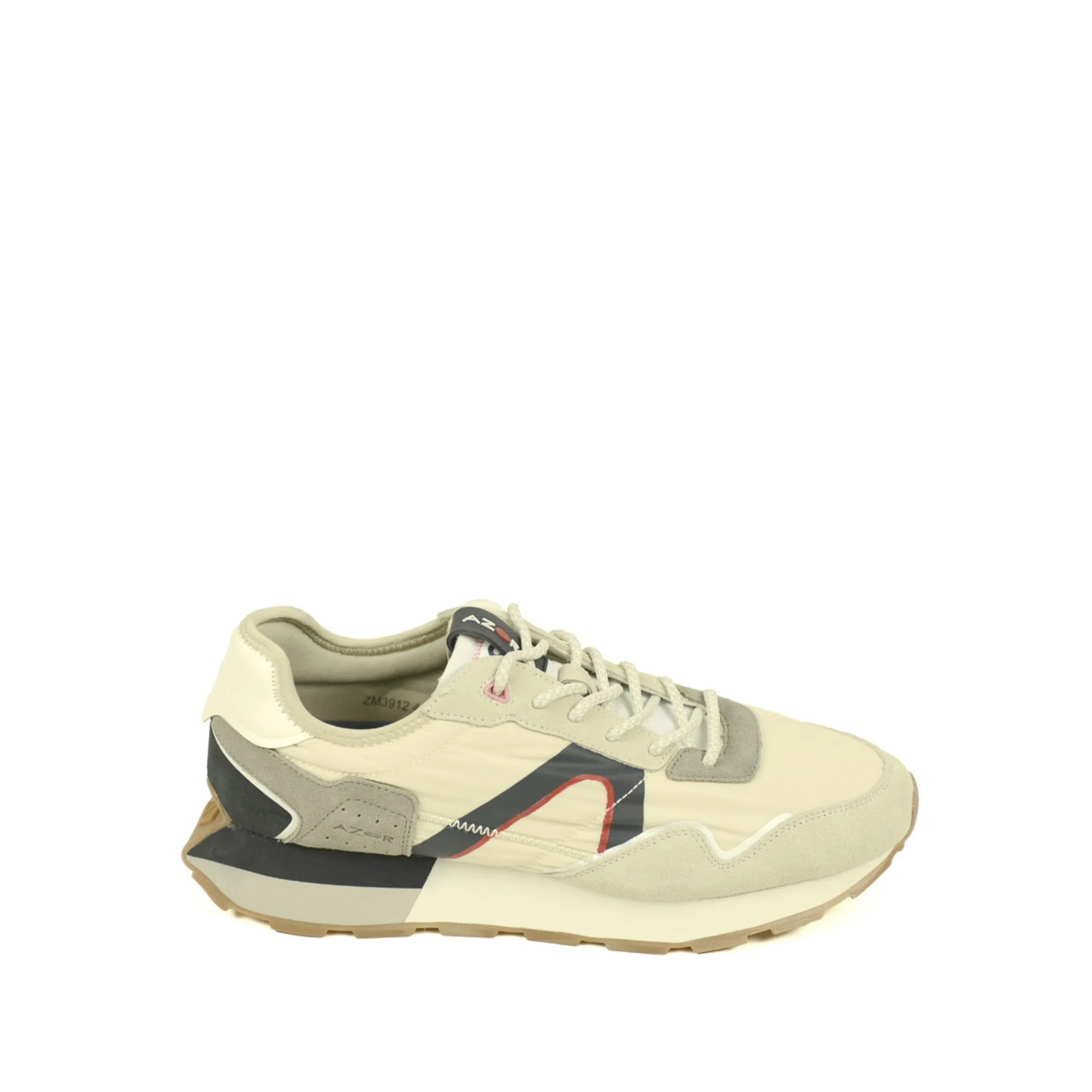 Azor Slate Height Gain Trainers Grey Navy