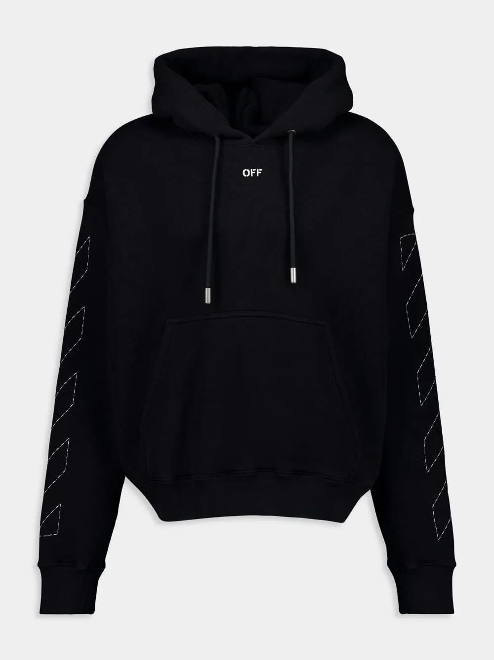 Black Stitch Arrow Skate Hoodie