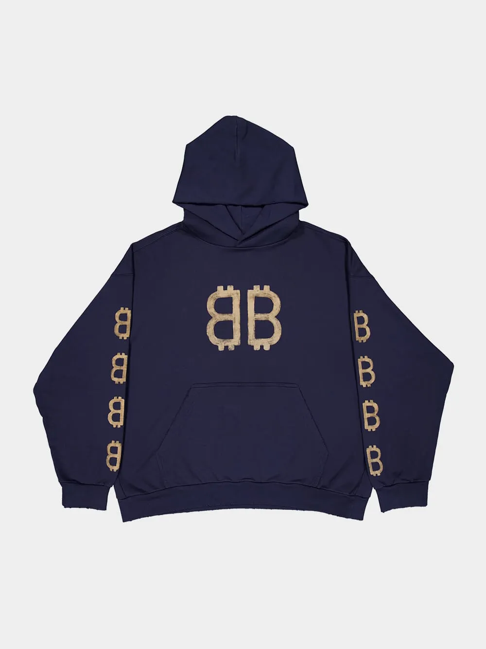 Blue Crypto Hoodie