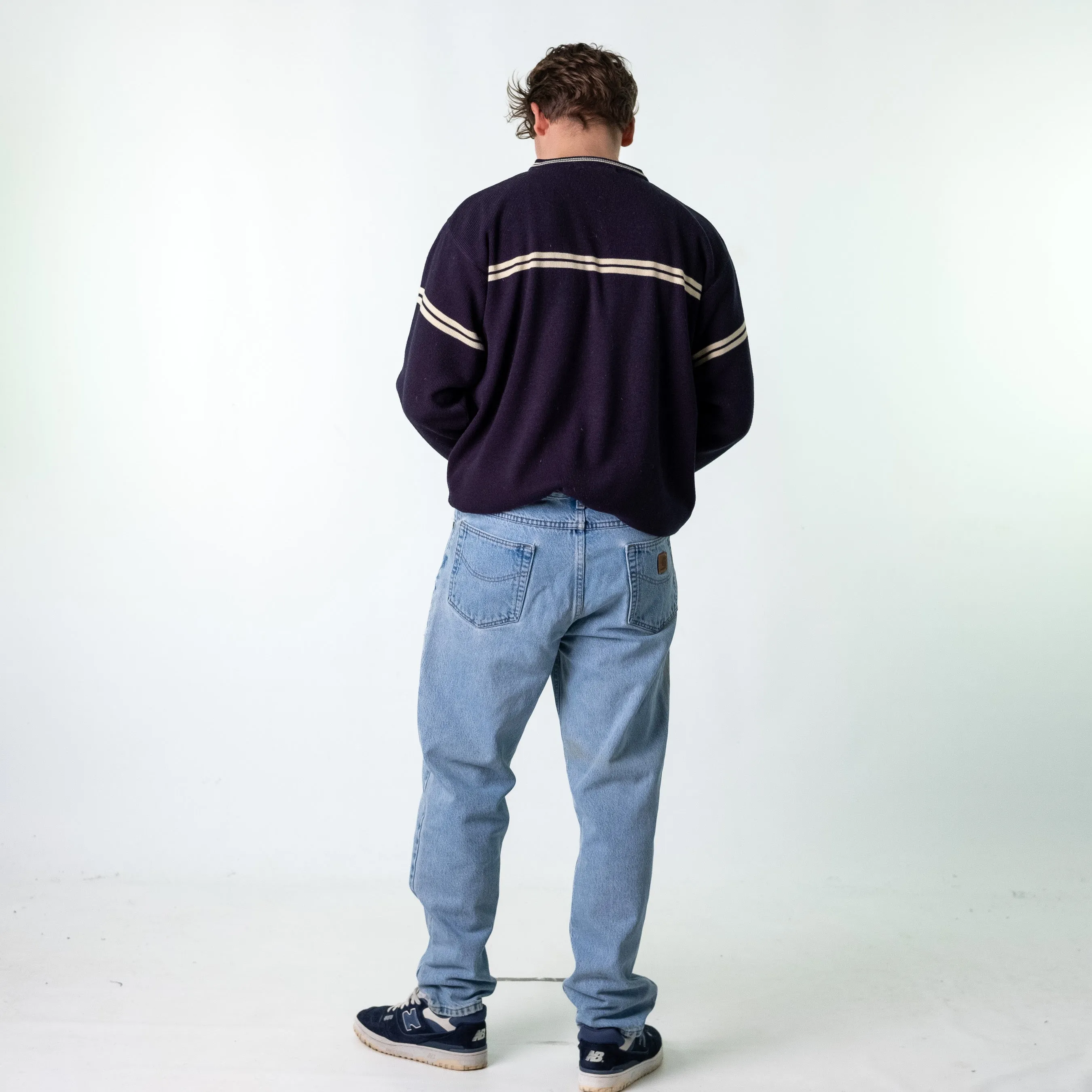 Blue Denim 90s Carhartt  Cargo Skater Trousers Pants Jeans (36x32)