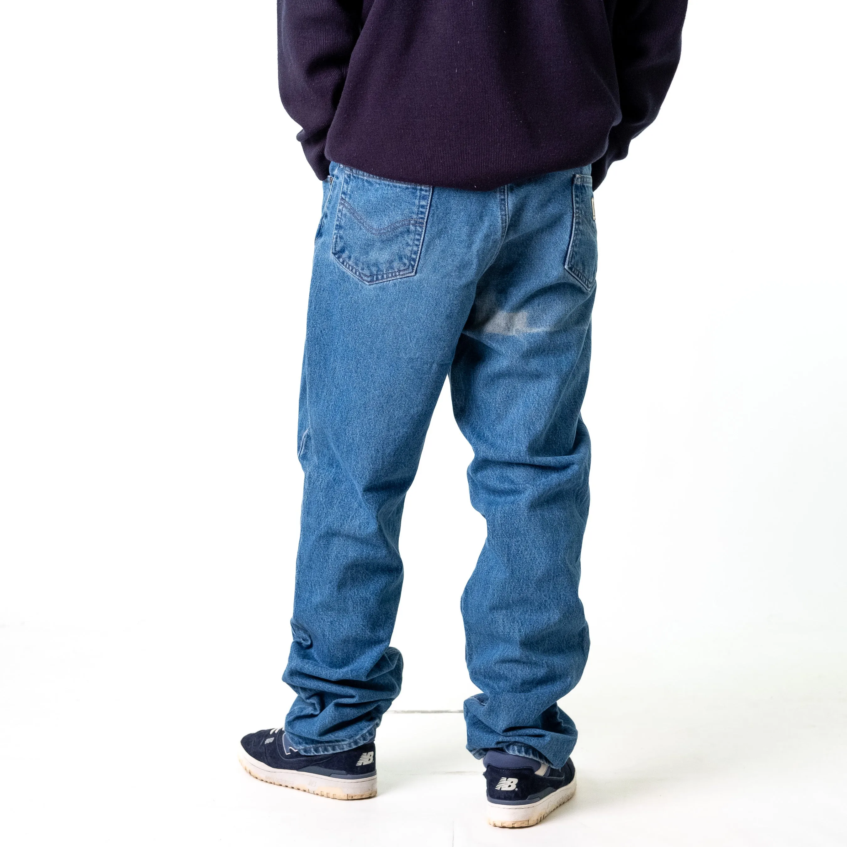 Blue Denim 90s Carhartt  Cargo Skater Trousers Pants Jeans (40x34)