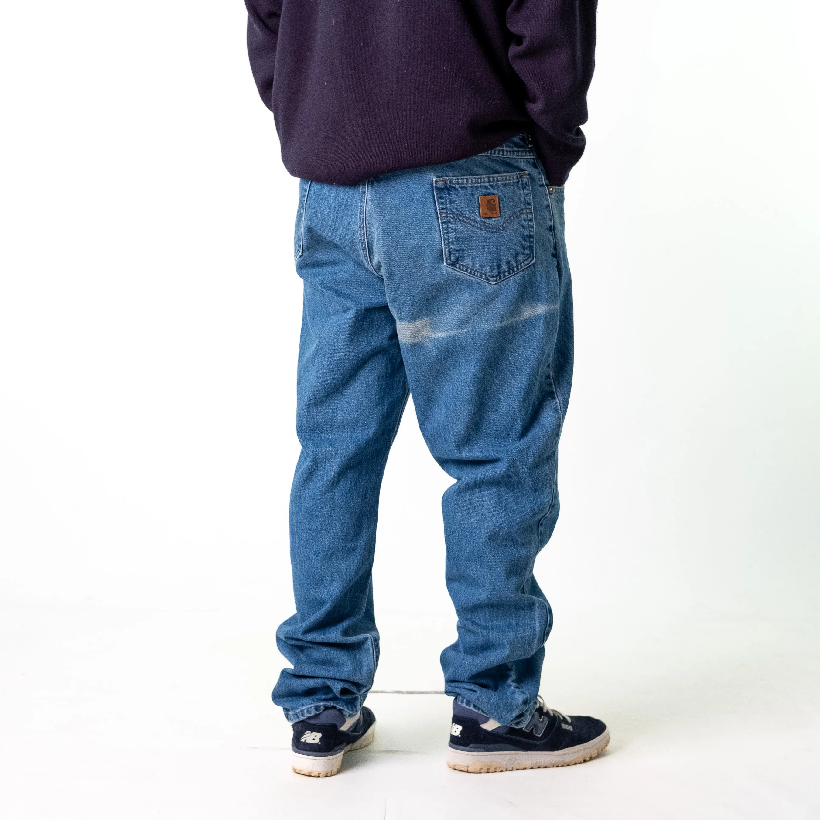 Blue Denim 90s Carhartt  Cargo Skater Trousers Pants Jeans (40x34)