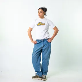 Blue Denim 90s Dickies  Cargo Skater Trousers Pants Jeans (38x30)