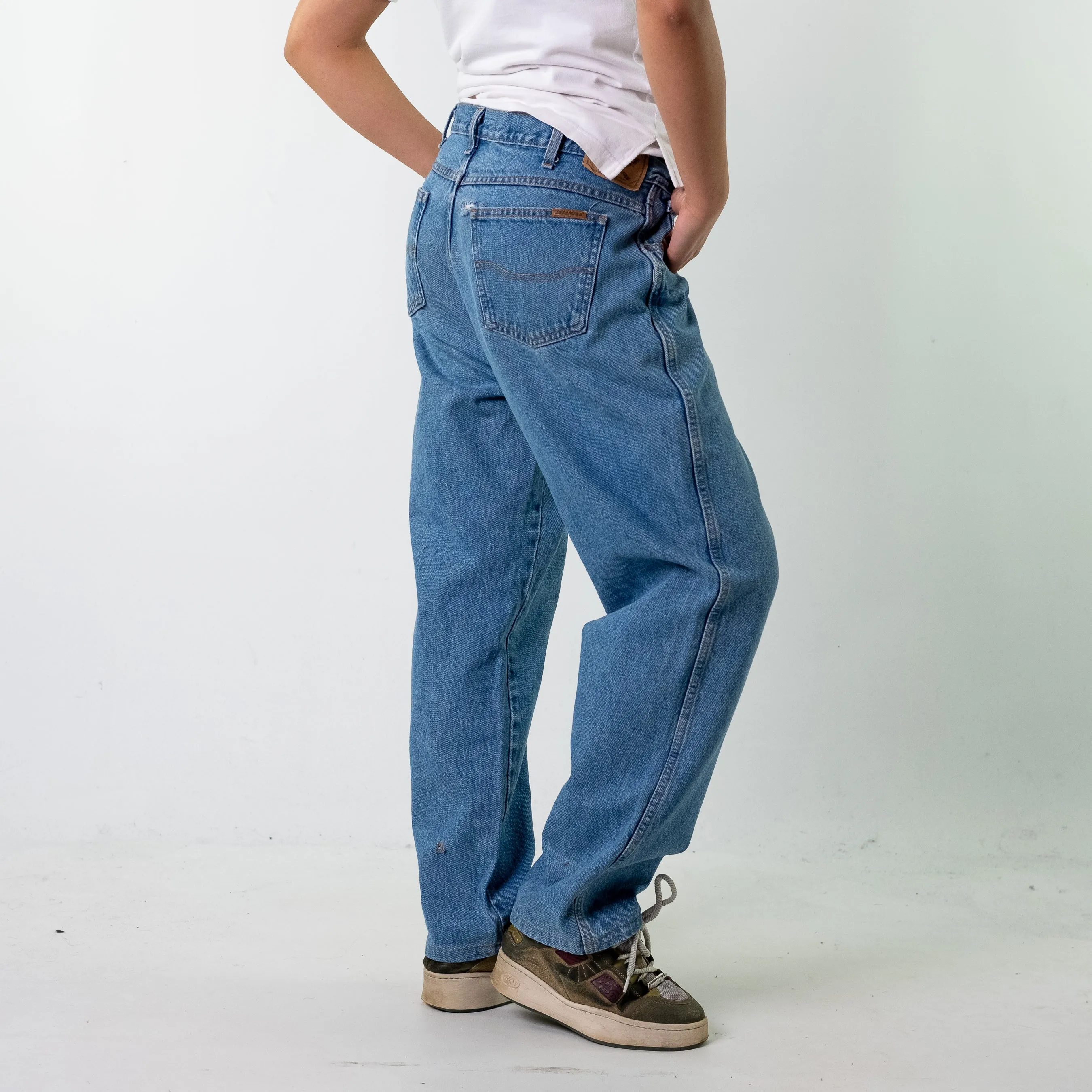 Blue Denim 90s Dickies  Cargo Skater Trousers Pants Jeans (38x30)