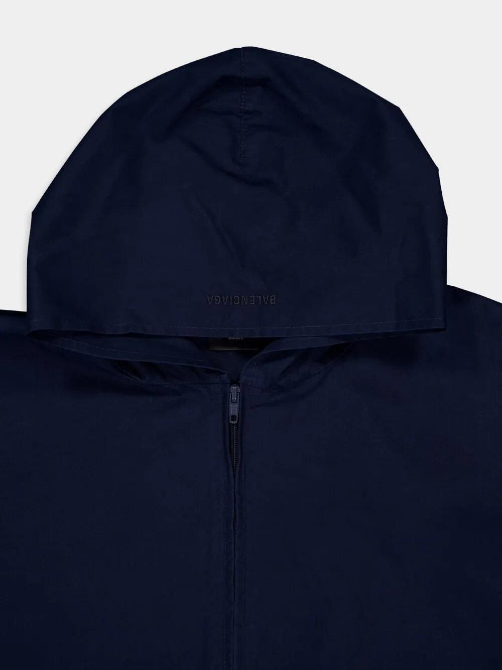 Blue Zip-Up Hoodie