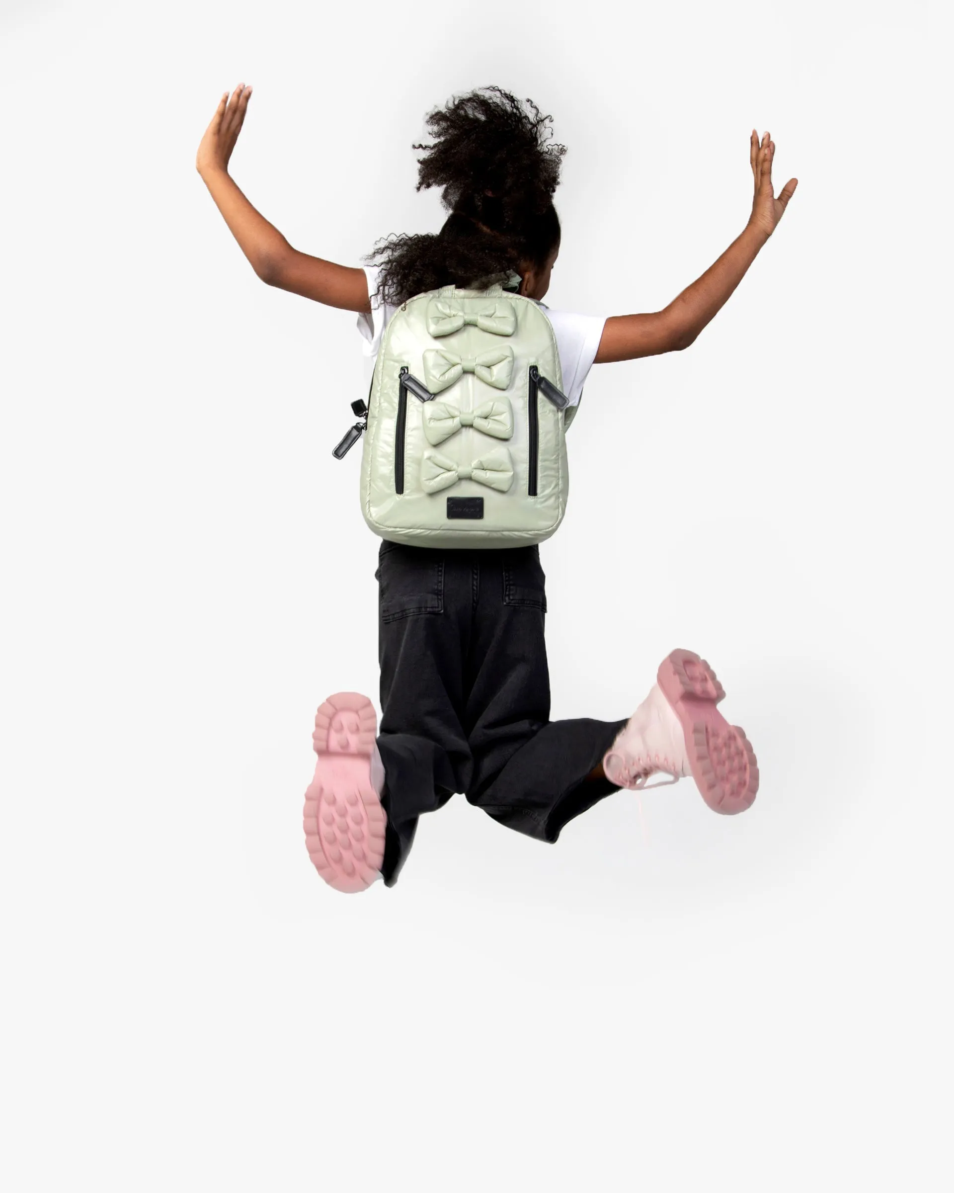 Bows Backpack | Matcha