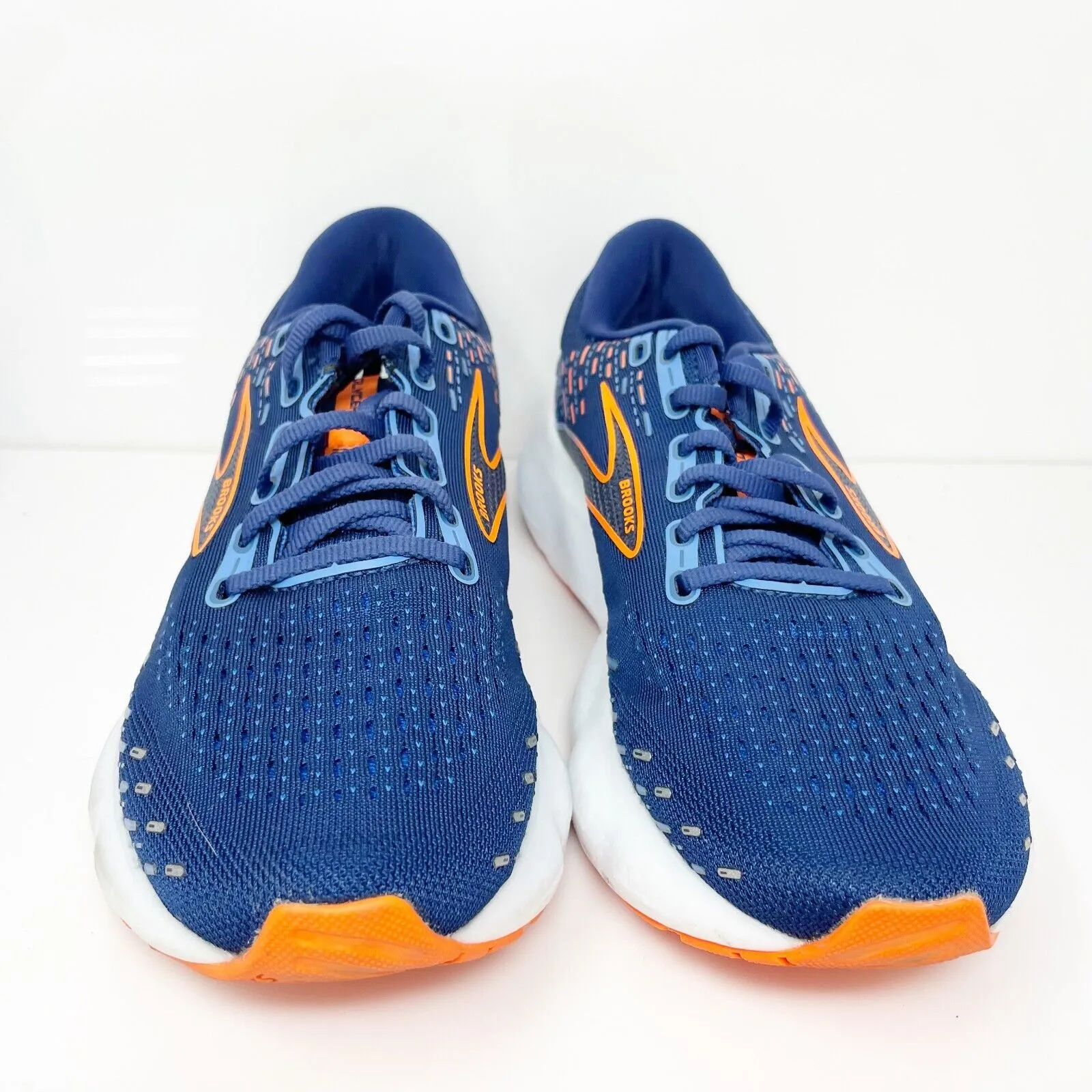 Brooks Mens Glycerin 20 1103821D444 Blue Running Shoes Sneakers Size 7.5 D