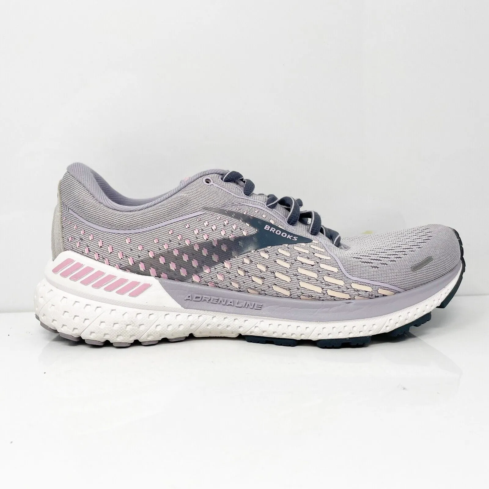 Brooks Womens Adrenaline GTS 21 1203291B675 Purple Running Shoes Sneakers 7.5 B