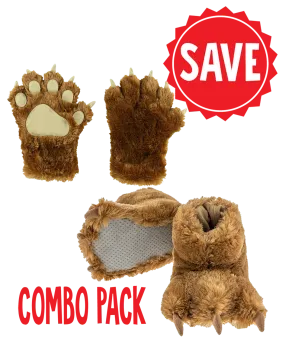 Brown Bear Paw Set