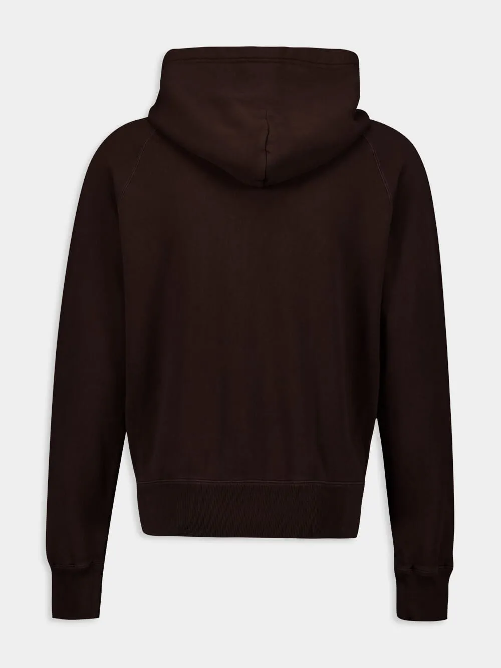 Brown Garment Dyed Hoodie