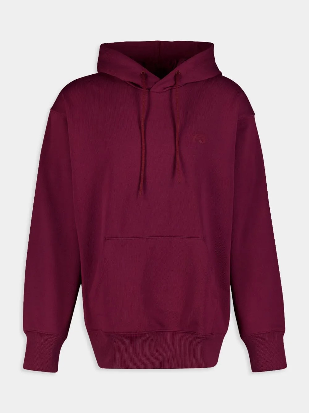 Burgundy French Terry Hoodie