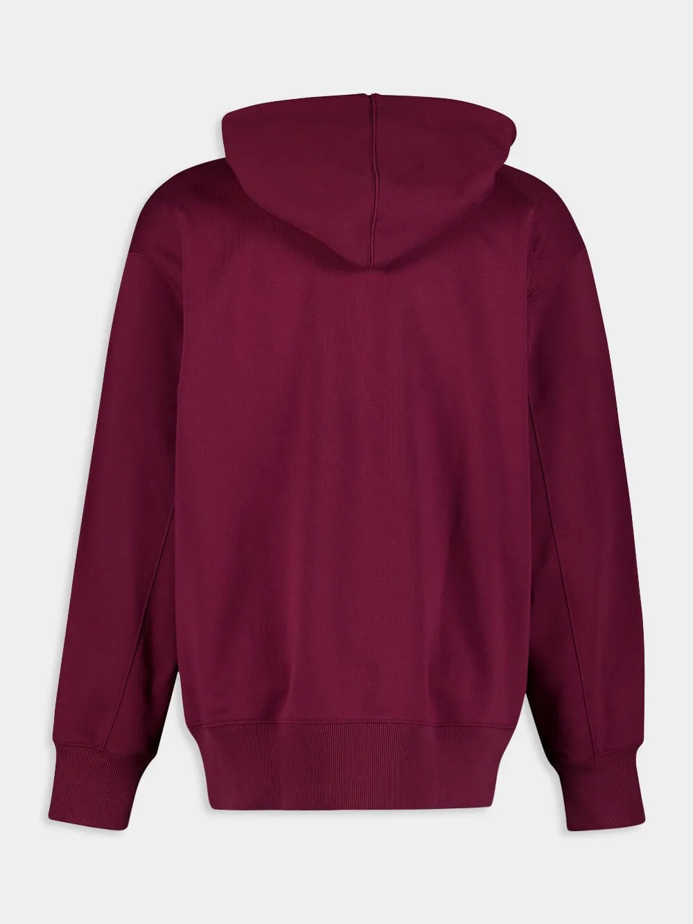 Burgundy French Terry Hoodie