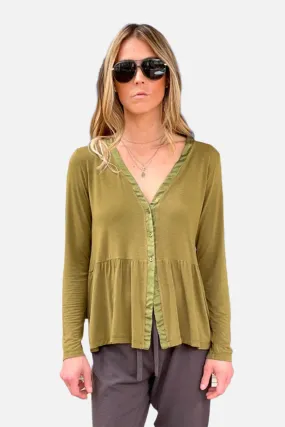 Cardigan - Olive