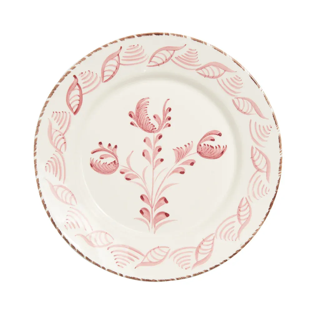 Casa Nuno Pink and White Plate - (four variants)