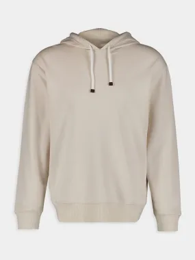 Classic Cream Hoodie