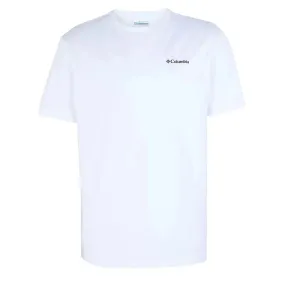 Columbia Rapid Ridge Back Graphic Tee II White Campsite