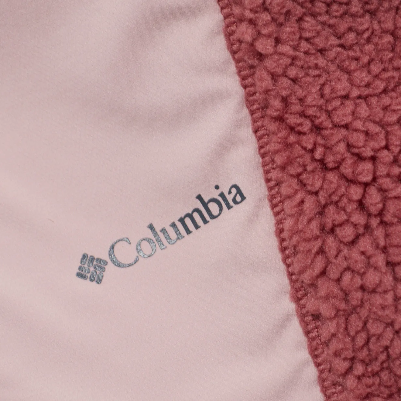 Columbia Womens Hakatai Full Zip Fleece Beetroot Dusty Pink