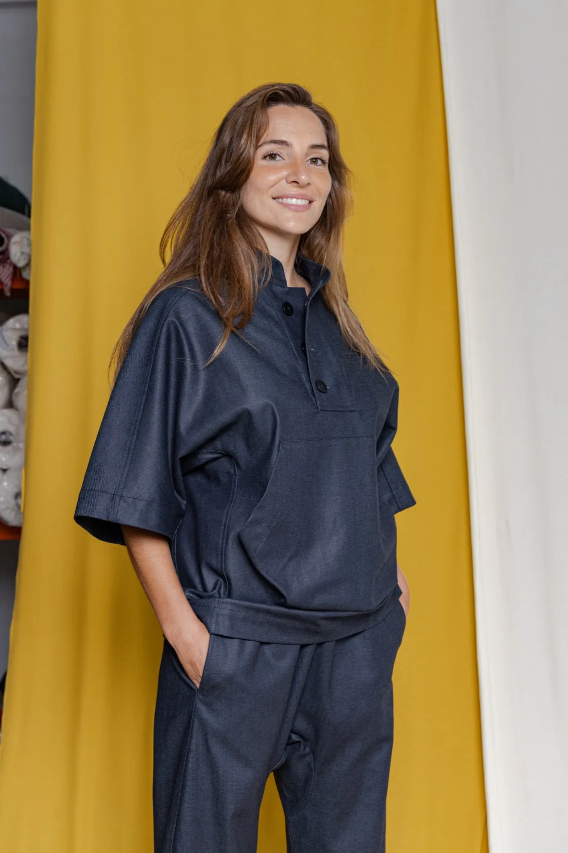 Conquilha Jumper | Denim