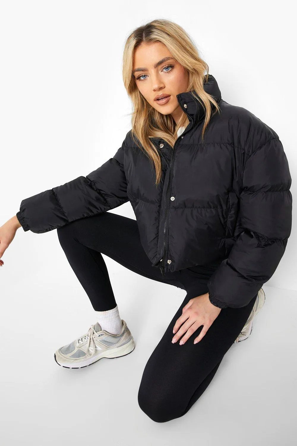 Crop Puffer Jacket