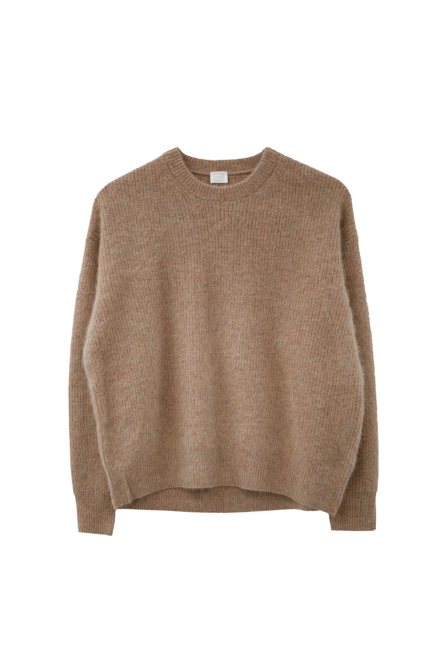 C.T.Plage Wool Blend Crew Neck Sweater in Pink 