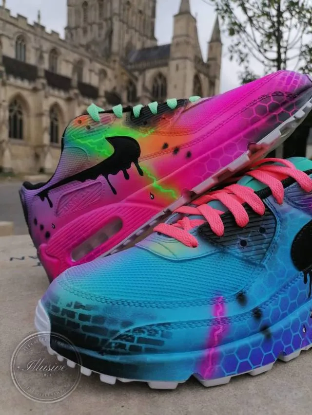 Custom nike air max 90s