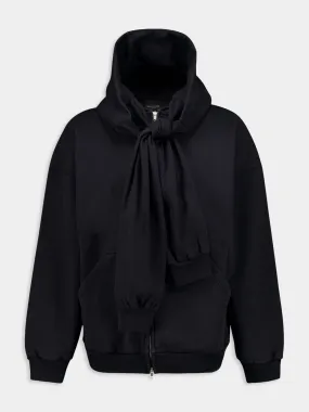 Dark Blue Incognito Zip-Up Hoodie