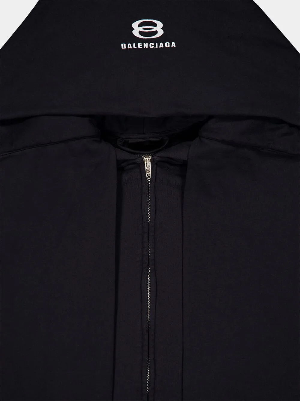 Dark Blue Incognito Zip-Up Hoodie