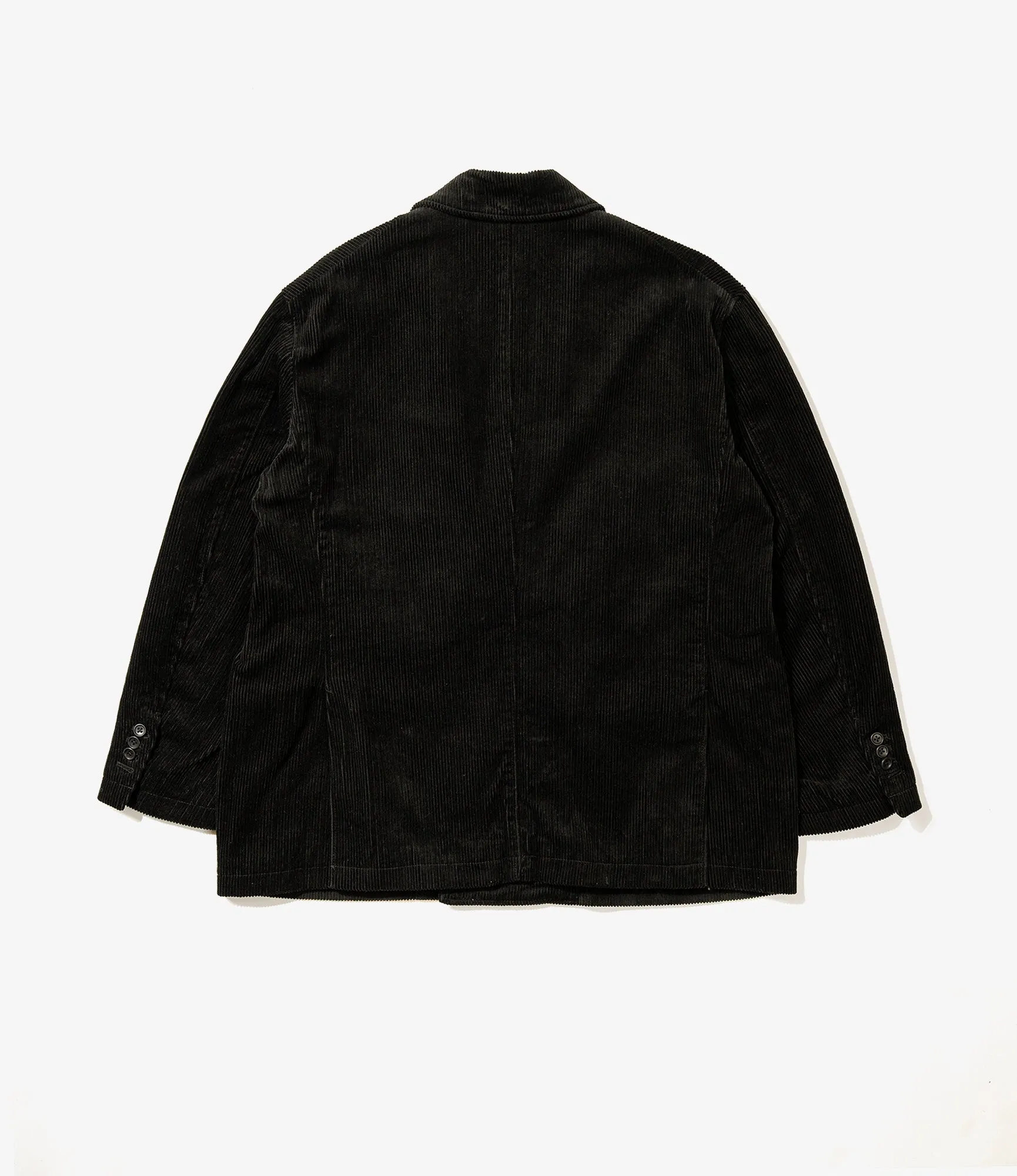 DBL Peak Jacket –Black 8W Corduroy