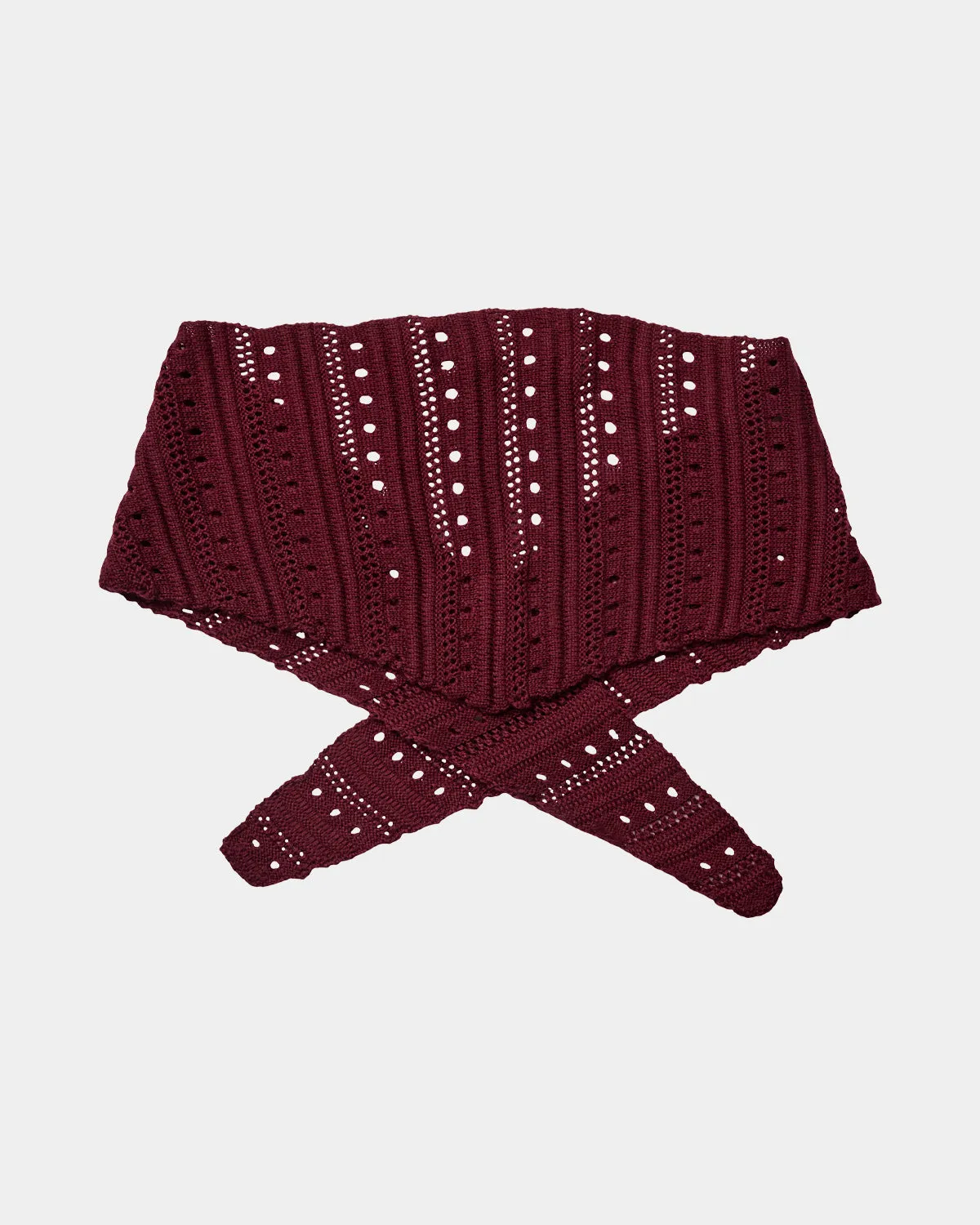 DINASW SCARF - Burgundy