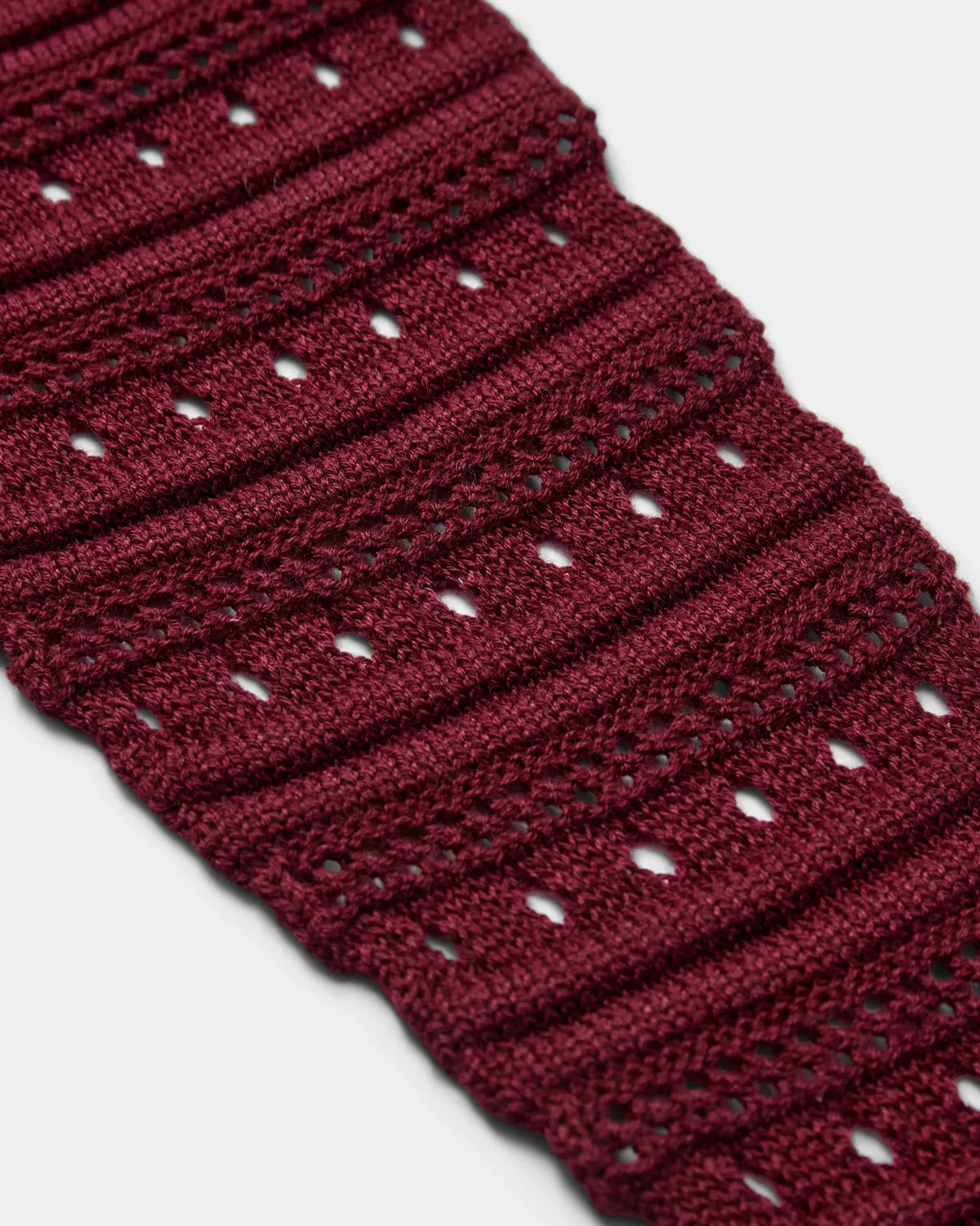 DINASW SCARF - Burgundy