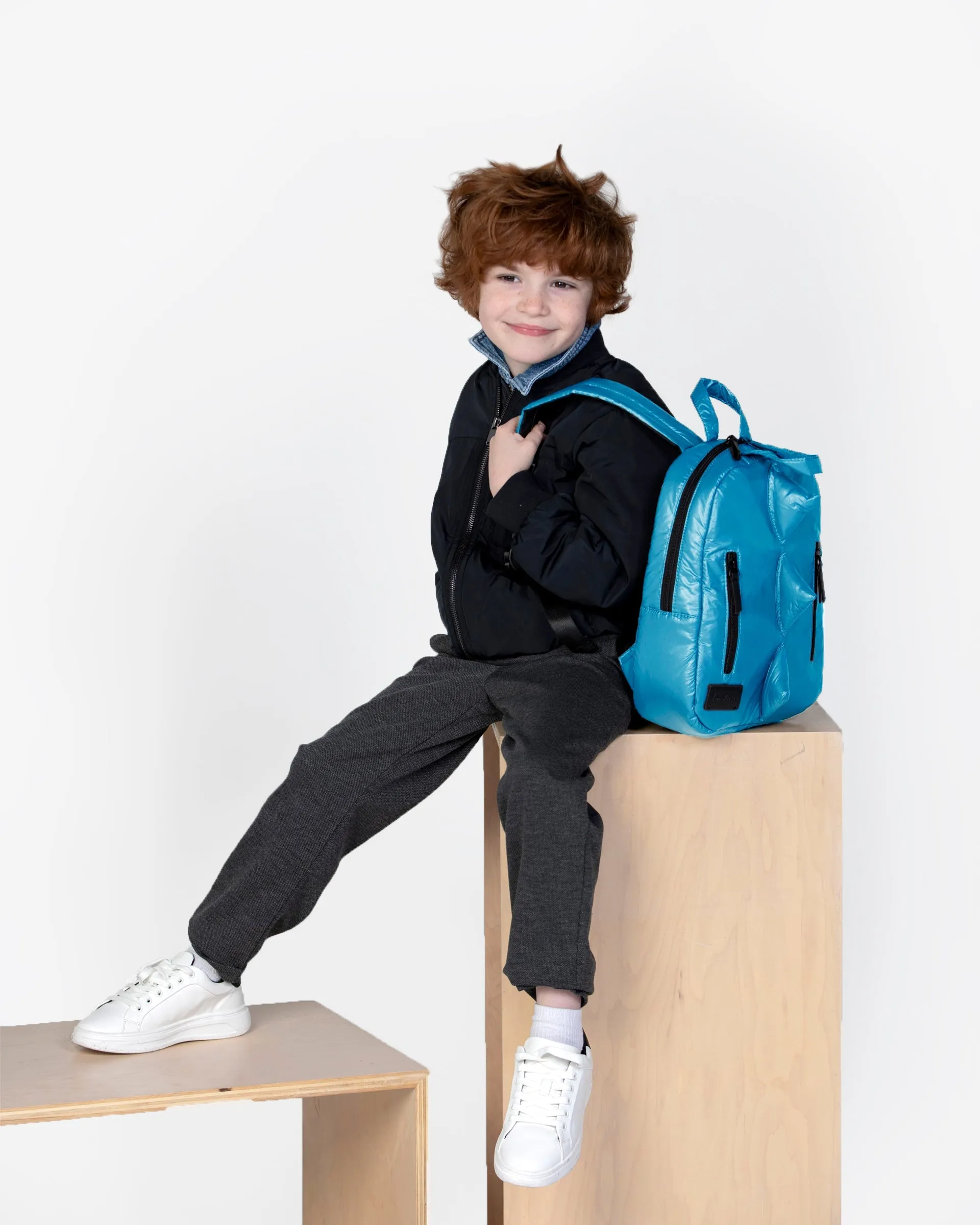 Dino Backpack | Turquoise
