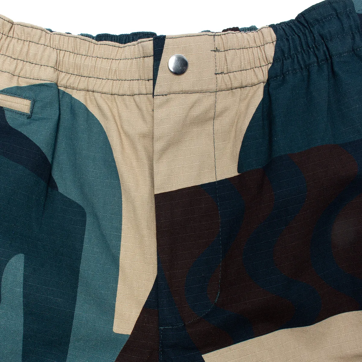 Distorted Camo Shorts