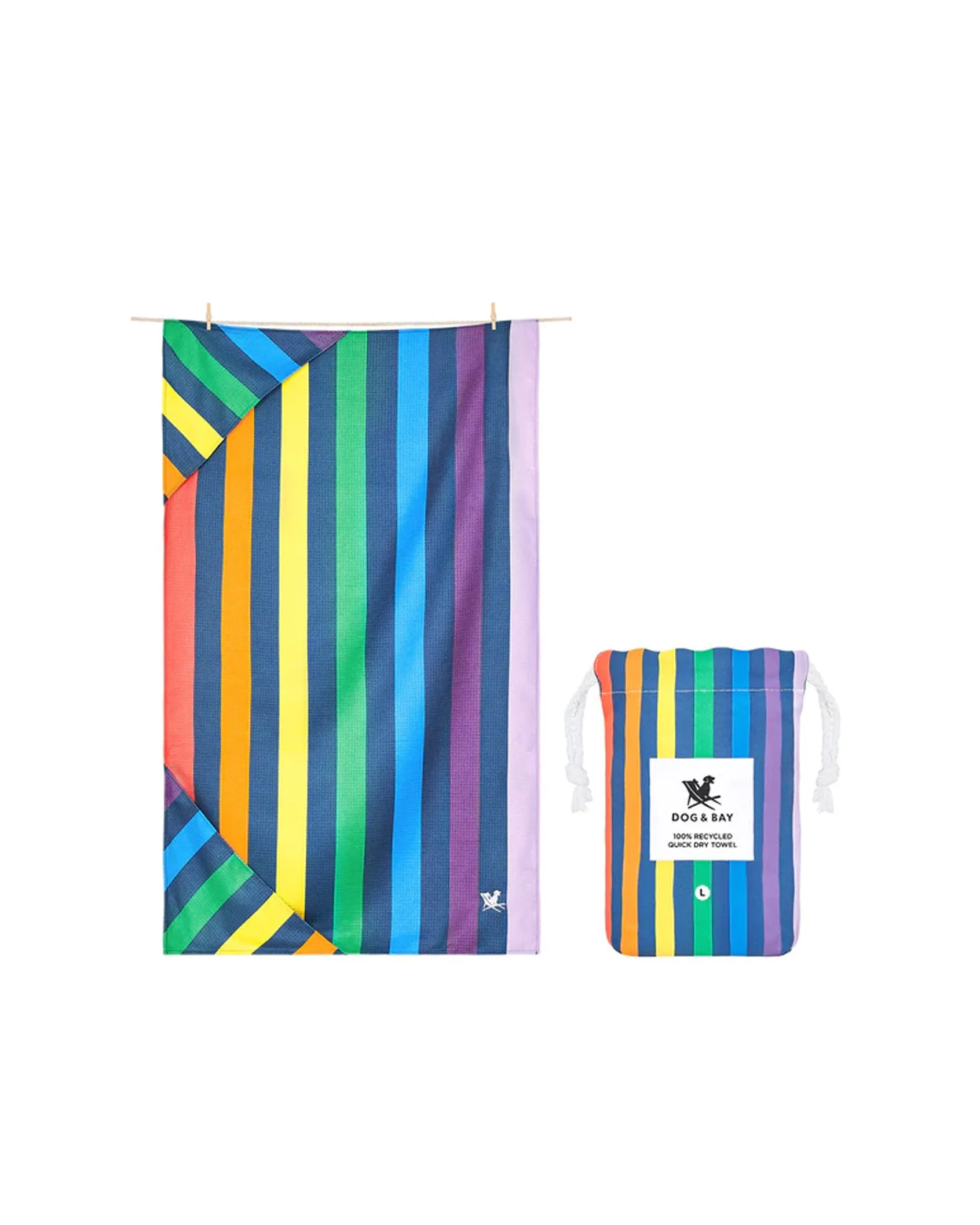 Dock and Bay Dog Towels