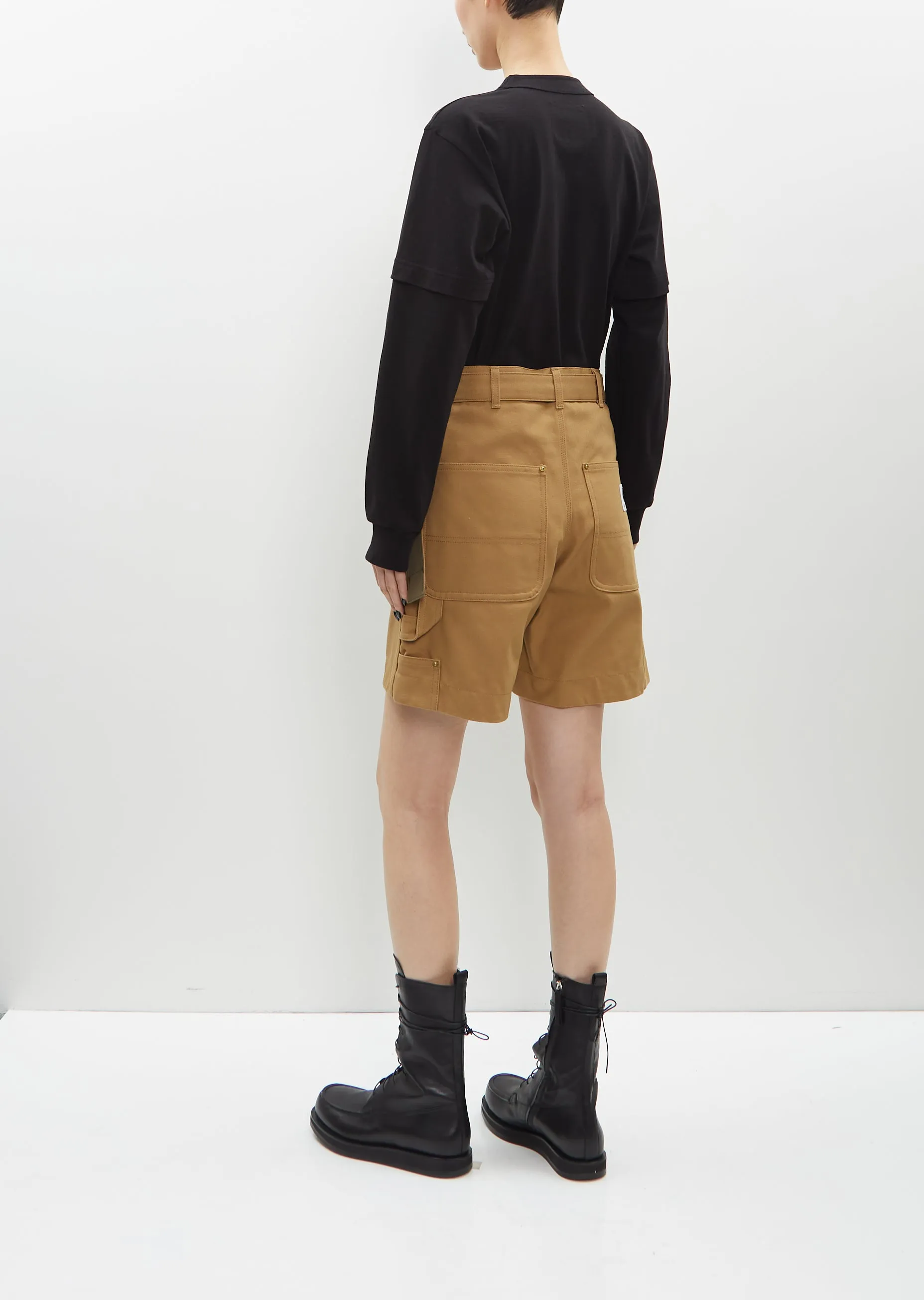 Duck Shorts — Beige