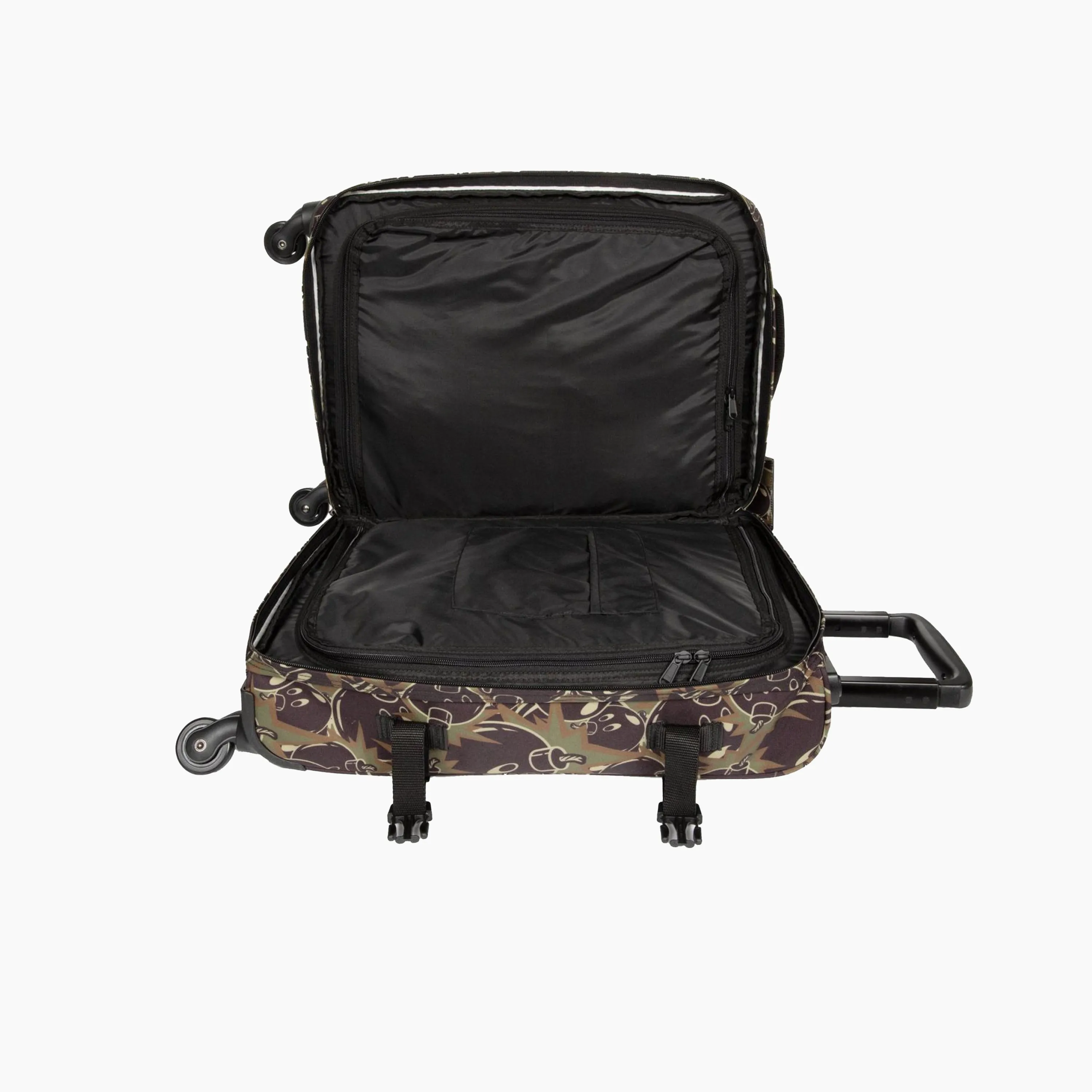 EASTPAK x THE HUNDREDS SUITCASE BROWN & MULTI - EK00080LU161