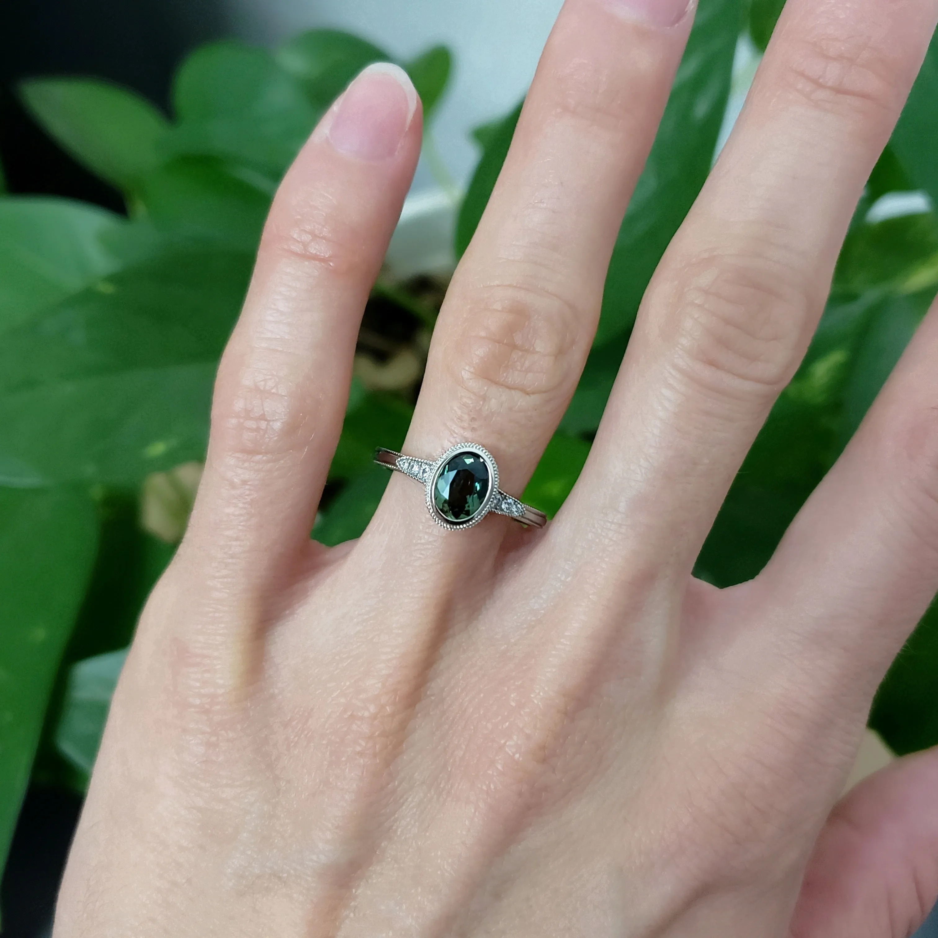 Ella | Green Sapphire