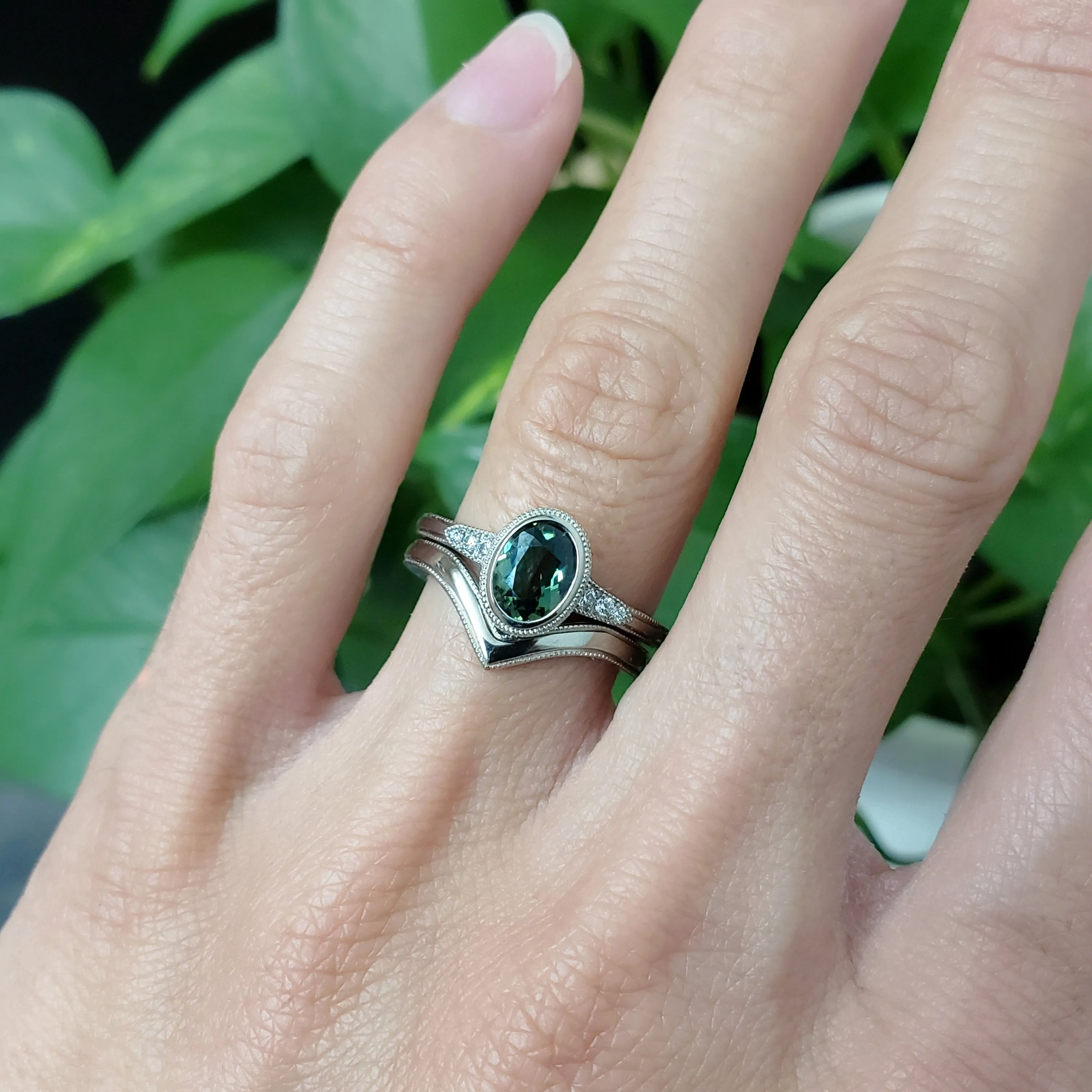 Ella | Green Sapphire
